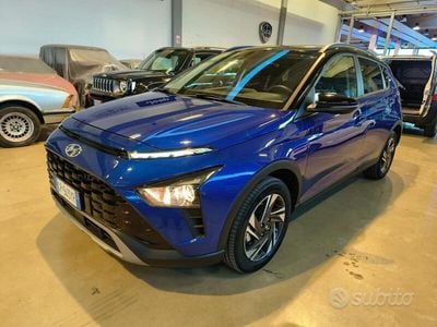 Usata Hyundai Bayon 84 CV (61 kW) 2023 Blu SUV