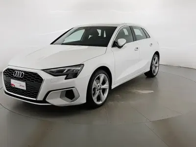 Usata Audi A3 Advanced 110 CV (80 kW) 2022 Bianco Berlina