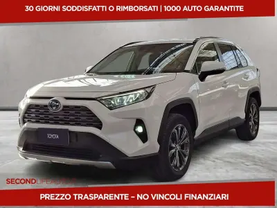Usata Toyota RAV4 Hybrid 218 CV (160 kW) 2022 Bianco SUV