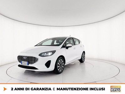 Usata Ford Fiesta Titanium 125 CV (91 kW) 2022 Bianco Utilitaria