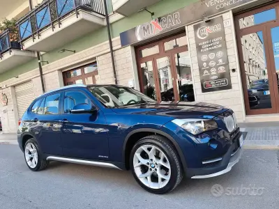 Usata BMW X1 xLine 143 CV (105 kW) 2014 Blu SUV
