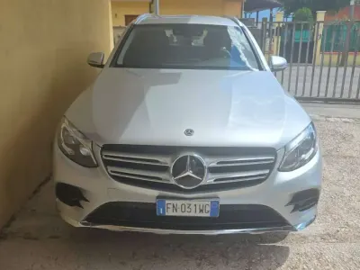 Usata Mercedes GLC250 Premium 204 CV (150 kW) 2018 Argento SUV