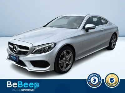 Brugt Mercedes 220 Premium 170 HK (125 kW) 2017 Sølv Coupe