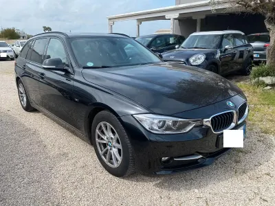 Käytetty BMW 320 Efficient Dynamics 163 HP (119 kW) 2014 Musta Farmari