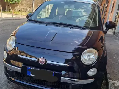 Usata Fiat 500 Pop 75 CV (55 kW) 2010 Blu Berlina