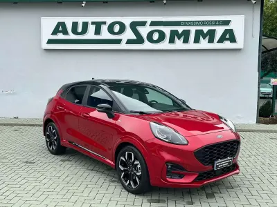 Usata Ford Puma ST-Line X 125 CV (91 kW) 2022 Bordeaux metal.  tetto nero SUV