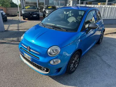 Usata Fiat 500 S 95 CV (69 kW) 2017 Blu/azzurro Berlina