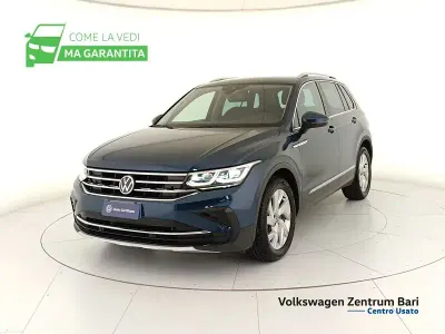 Usata VW Tiguan Elegance 150 CV (110 kW) 2020 Blu SUV