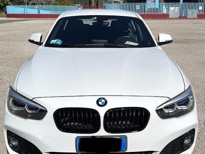 Usata BMW 118 M Sport 150 CV (110 kW) 2018 Bianco Utilitaria
