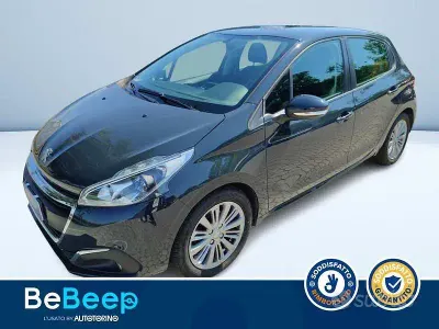 Usata Peugeot 208 Active 82 CV (60 kW) 2017 Grigio metallizzato Utilitaria