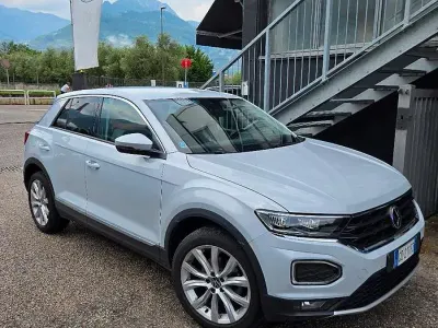 Usata VW T-Roc Advance 150 CV (110 kW) 2021 Bianco SUV