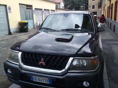 Usata Mitsubishi Pajero Sport 2002 Nero SUV
