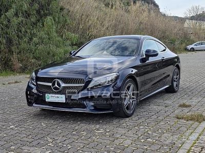 Usata Mercedes C300 Premium Plus 245 CV (180 kW) 2020 Blu Coupé