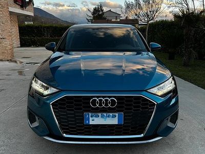 Usata Audi A3 Advanced Plus 150 CV (110 kW) 2021 Blu Berlina