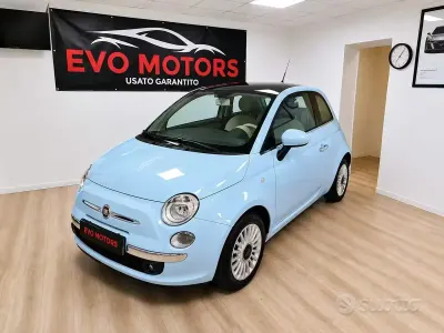 Usata Fiat 500 Lounge 69 CV (50 kW) 2009 Bluazzurro Cabrio