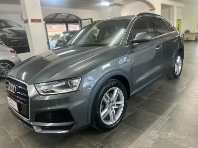 Usata Audi Q3 S-Line 120 CV (88 kW) 2017 Grigio SUV