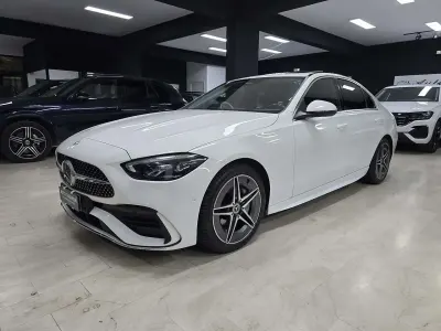 Begagnad Mercedes C220 Premium 200 HK (147 kW) 2022 Vit Sedan