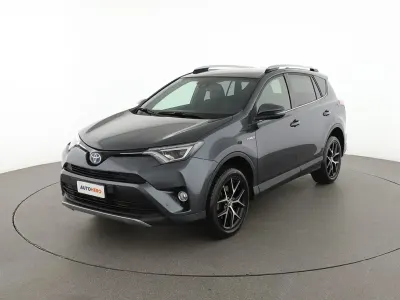 Usata Toyota RAV4 Hybrid Style 197 CV (144 kW) 2017 Grigio SUV