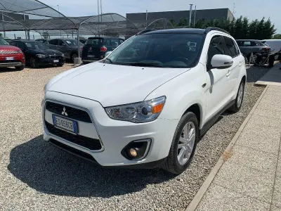 Usata Mitsubishi ASX Intense 150 CV (110 kW) 2013 Bianco SUV