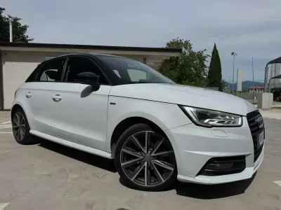 Usata Audi A1 S-Line 90 CV (66 kW) 2015 Bianco Utilitaria