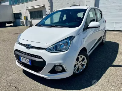 Begagnad Hyundai i10 67 HK (49 kW) 2015 Vit Halvkombi