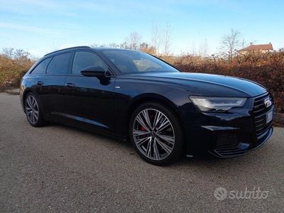 Usata Audi A6 S-line plus 252 CV (185 kW) 2020 Blu Station wagon