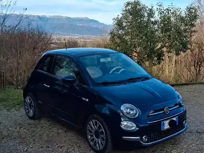Usata Fiat 500 85 CV (62 kW) 2017 Blu Utilitaria