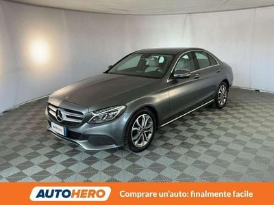 Usata Mercedes C220 170 CV (125 kW) 2018 Grigio Berlina