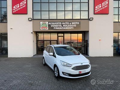 Usata Ford C-MAX Titanium 125 CV (91 kW) 2017 Bianco Monovolume