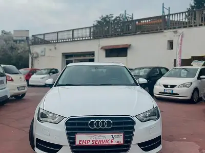 Usata Audi A3 Ambition 110 CV (80 kW) 2015 Bianco Berlina