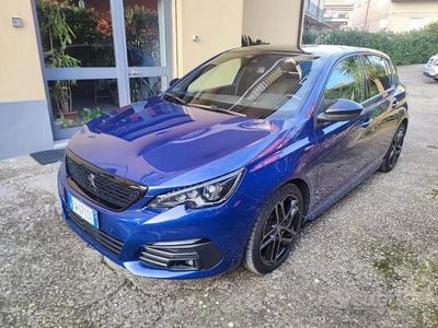 Usata Peugeot 308 GT-line 131 CV (96 kW) 2019 Blu/azzurro Berlina