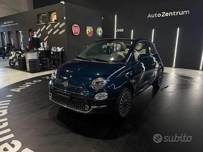 Usata Fiat 500C 69 CV (50 kW) 2017 Blu Cabrio
