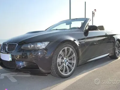 Usata BMW M3 Cabriolet 420 CV (308 kW) 2009 Nero Cabrio