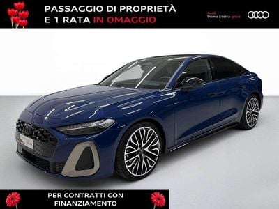 Usata Audi A5 S-Line 204 CV (150 kW) 2024 Blu ascari metallizzato Berlina
