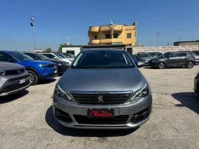 Usata Peugeot 308 Allure 131 CV (96 kW) 2021 Grigio Berlina