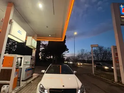 Usata Mercedes C220 170 CV (125 kW) 2011 Bianco Coupé