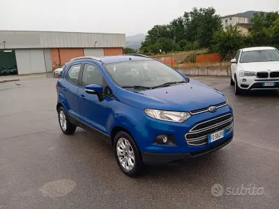Usata Ford Ecosport Titanium 95 CV (69 kW) 2016 Blu SUV