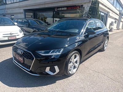 Usata Audi A3 Advanced 131 CV (96 kW) 2022 Nero Berlina
