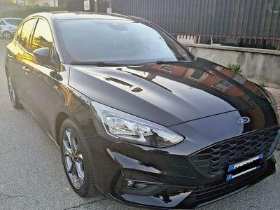 Usata Ford Focus ST-Line 125 CV (91 kW) 2021 Nero Berlina
