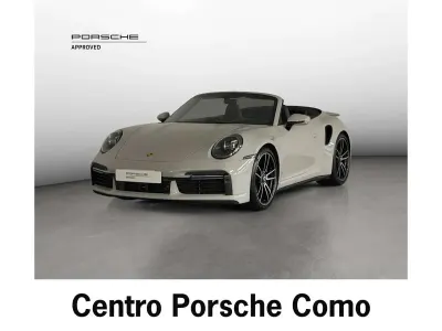 Usata Porsche 911 Turbo S Cabriolet 650 CV (478 kW) 2020 Gesso Cabrio