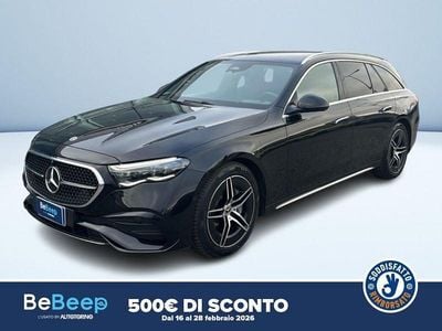 Usata Mercedes E220 AMG line 197 CV (144 kW) 2024 Nero Station wagon