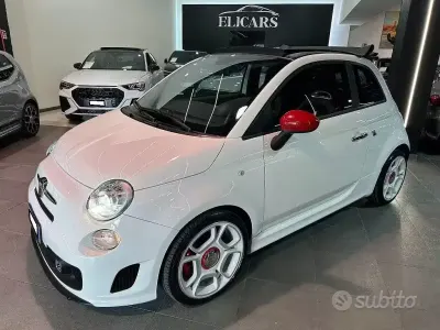 Usata Abarth 500C 140 CV (102 kW) 2012 Bianco Cabrio