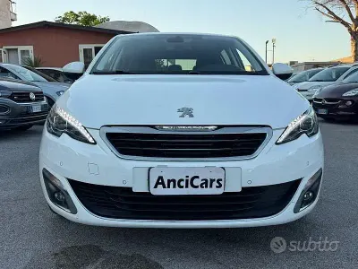 Usata Peugeot 308 Allure 120 CV (88 kW) 2016 Bianco Berlina