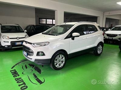 Usado Ford Ecosport Titanium 90 CV (66 kW) 2014 Blanco SUV