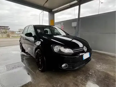Usata VW Golf VI 80 CV (58 kW) 2012 Nero Berlina