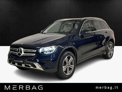 Usata Mercedes GLC200 197 CV (144 kW) 2022 Blu SUV