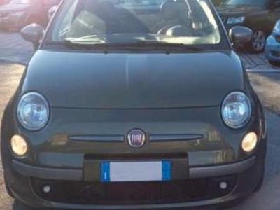Usata Fiat 500C 95 CV (69 kW) 2010 Verde Cabrio