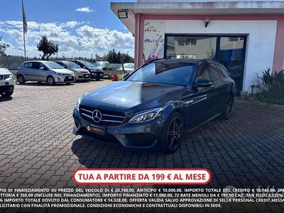 Usata Mercedes C220 Premium 2016 Grigio Station wagon