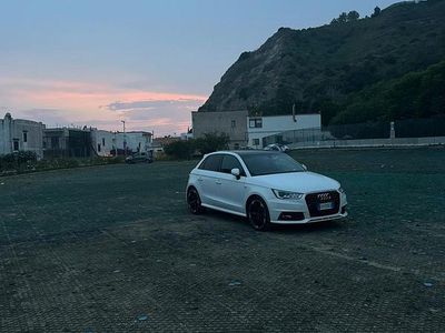 Usata Audi A1 S-Line 90 CV (66 kW) 2016 Bianco Berlina