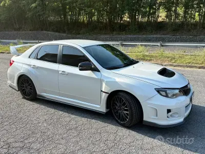 Usata Subaru WRX STI 300 CV (220 kW) 2011 Bianco Berlina
